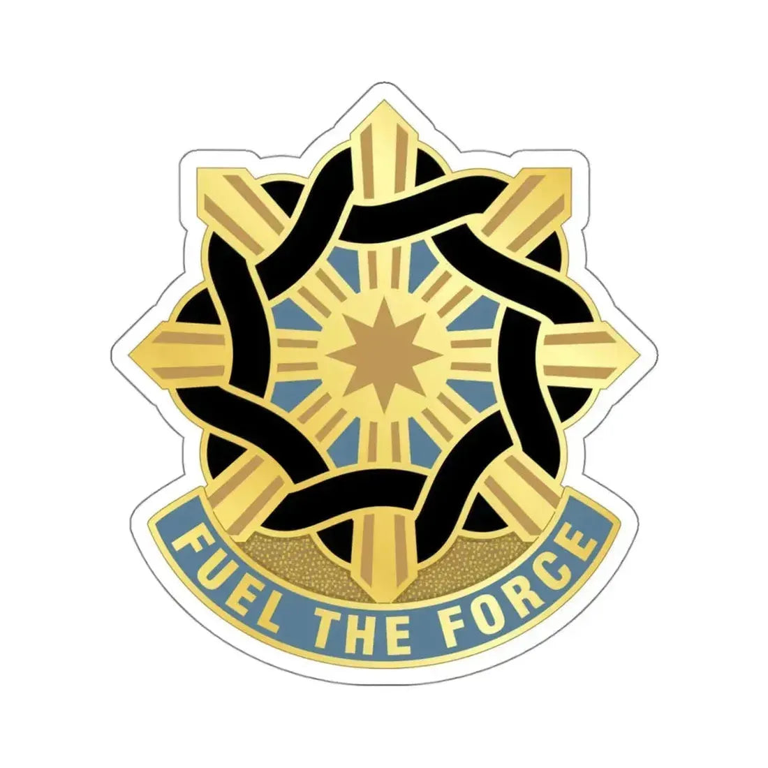 354 Quartermaster Group (U.S. Army) STICKER Vinyl Kiss-Cut Decal 4 Inch White - The Sticker Space