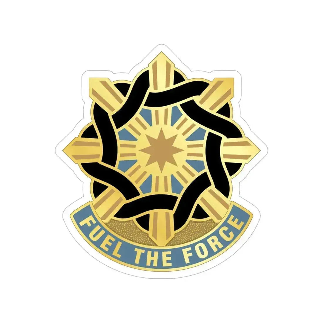 354 Quartermaster Group (U.S. Army) Transparent STICKER Die-Cut Vinyl Decal 6 Inch - The Sticker Space