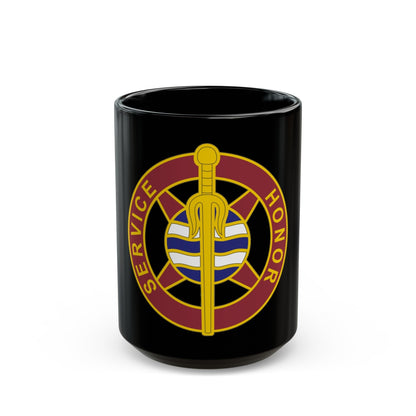 354 Transportation Battalion (U.S. Army) Black Coffee Mug-15oz-The Sticker Space