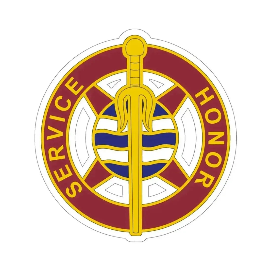 354 Transportation Battalion (U.S. Army) STICKER Vinyl Die-Cut Decal 4 Inch - The Sticker Space