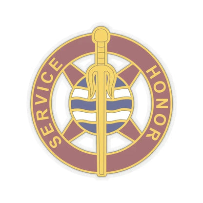 354 Transportation Battalion (U.S. Army) STICKER Vinyl Kiss-Cut Decal 3 Inch Transparent - The Sticker Space