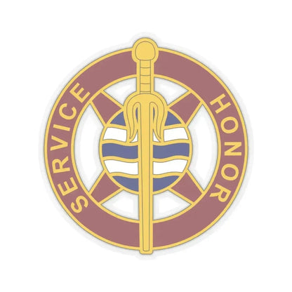 354 Transportation Battalion (U.S. Army) STICKER Vinyl Kiss-Cut Decal 4 Inch Transparent - The Sticker Space