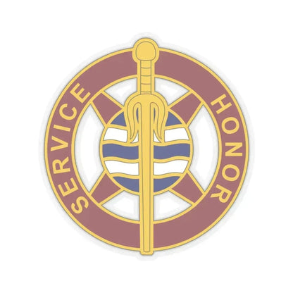 354 Transportation Battalion (U.S. Army) STICKER Vinyl Kiss-Cut Decal 6 Inch Transparent - The Sticker Space