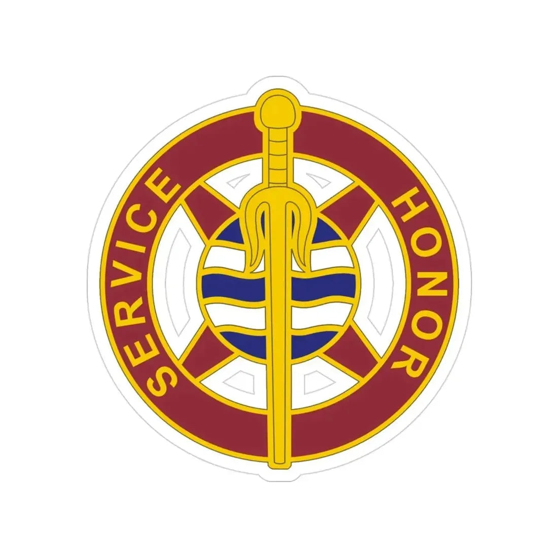 354 Transportation Battalion (U.S. Army) Transparent STICKER Die-Cut Vinyl Decal - The Sticker Space