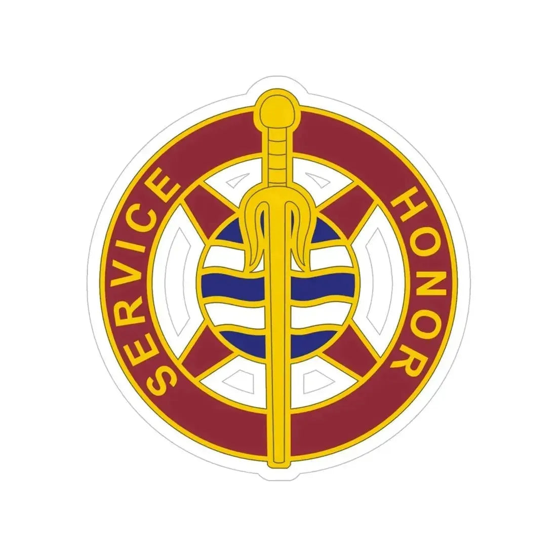 354 Transportation Battalion (U.S. Army) Transparent STICKER Die-Cut Vinyl Decal - The Sticker Space