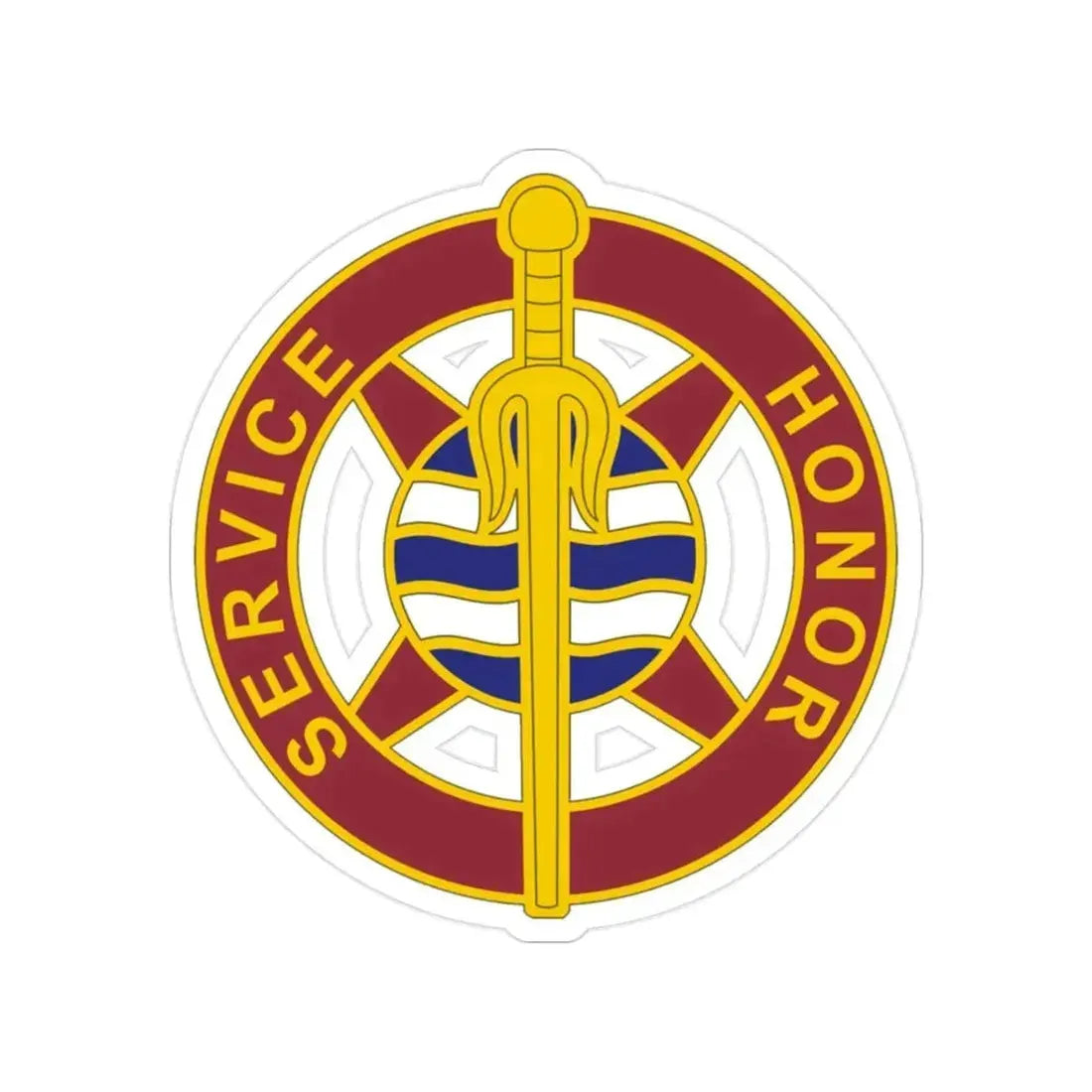 354 Transportation Battalion (U.S. Army) Transparent STICKER Die-Cut Vinyl Decal - The Sticker Space