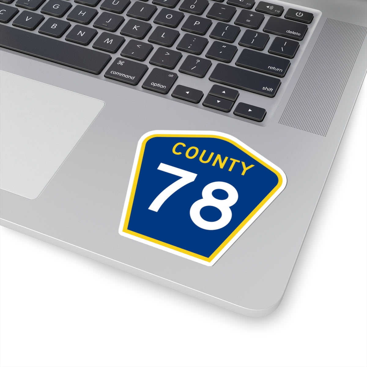 County 78 MN (Minnesota) (Road Sign) STICKER Vinyl Kiss-Cut Decal