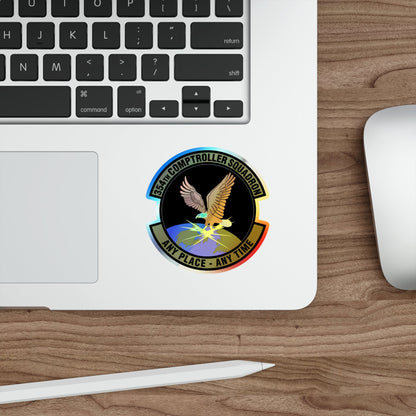 354th Comptroller Squadron (U.S. Air Force) Holographic STICKER Die-Cut Vinyl Decal-The Sticker Space