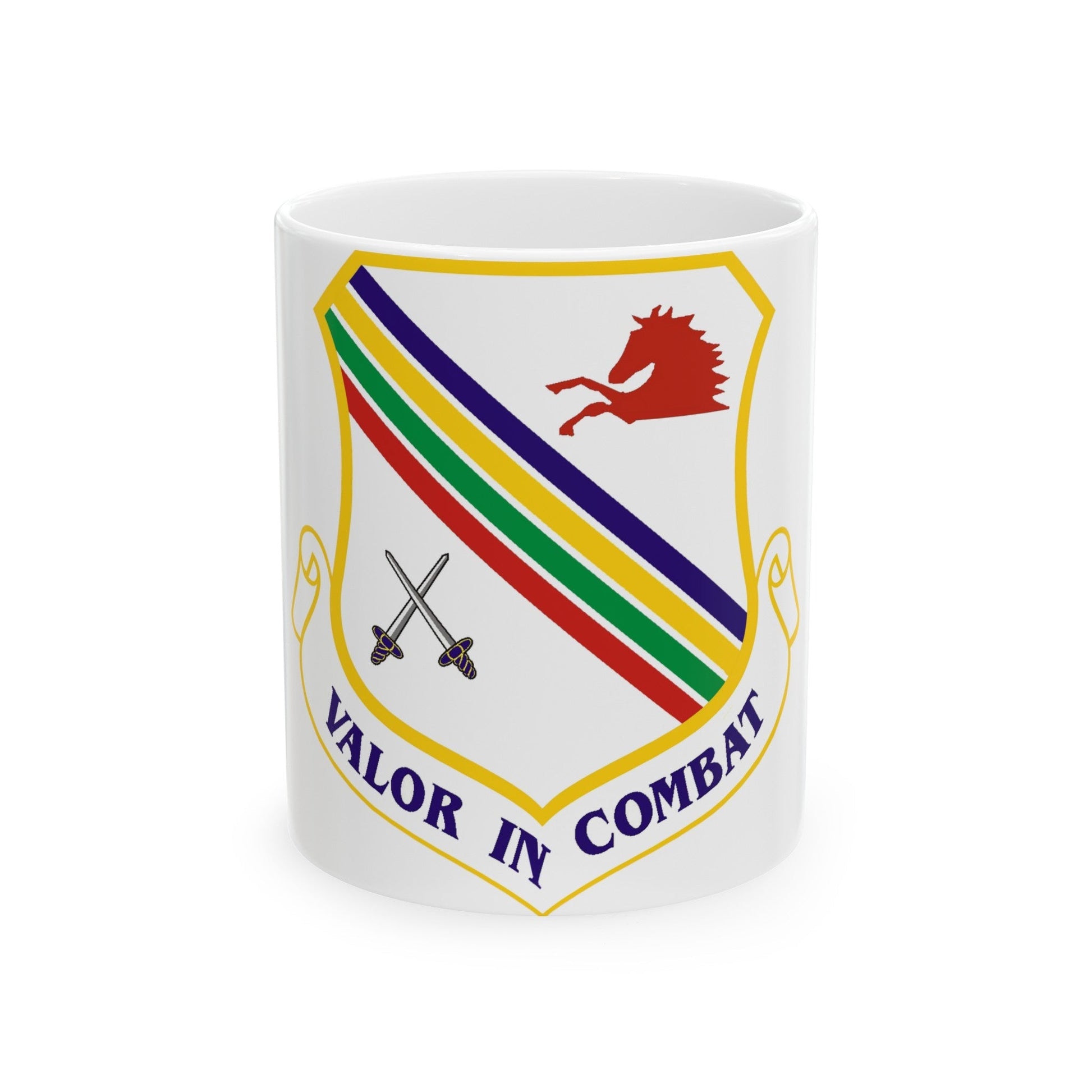 354th Fighter Wing (U.S. Air Force) White Coffee Mug-11oz-The Sticker Space