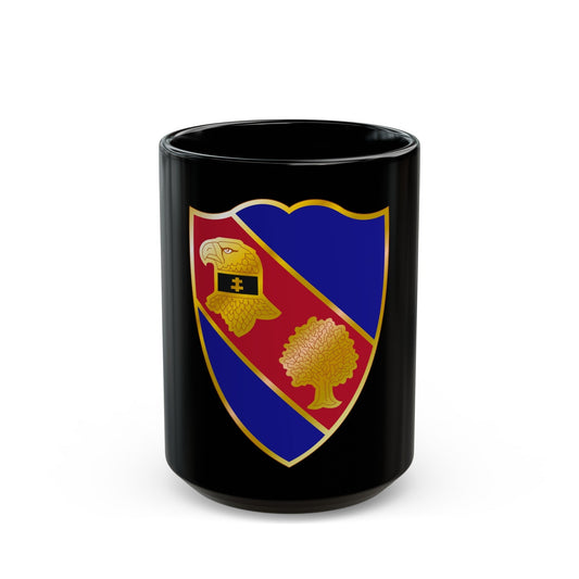 354th Infantry Regiment (U.S. Army) Black Coffee Mug-15oz-The Sticker Space