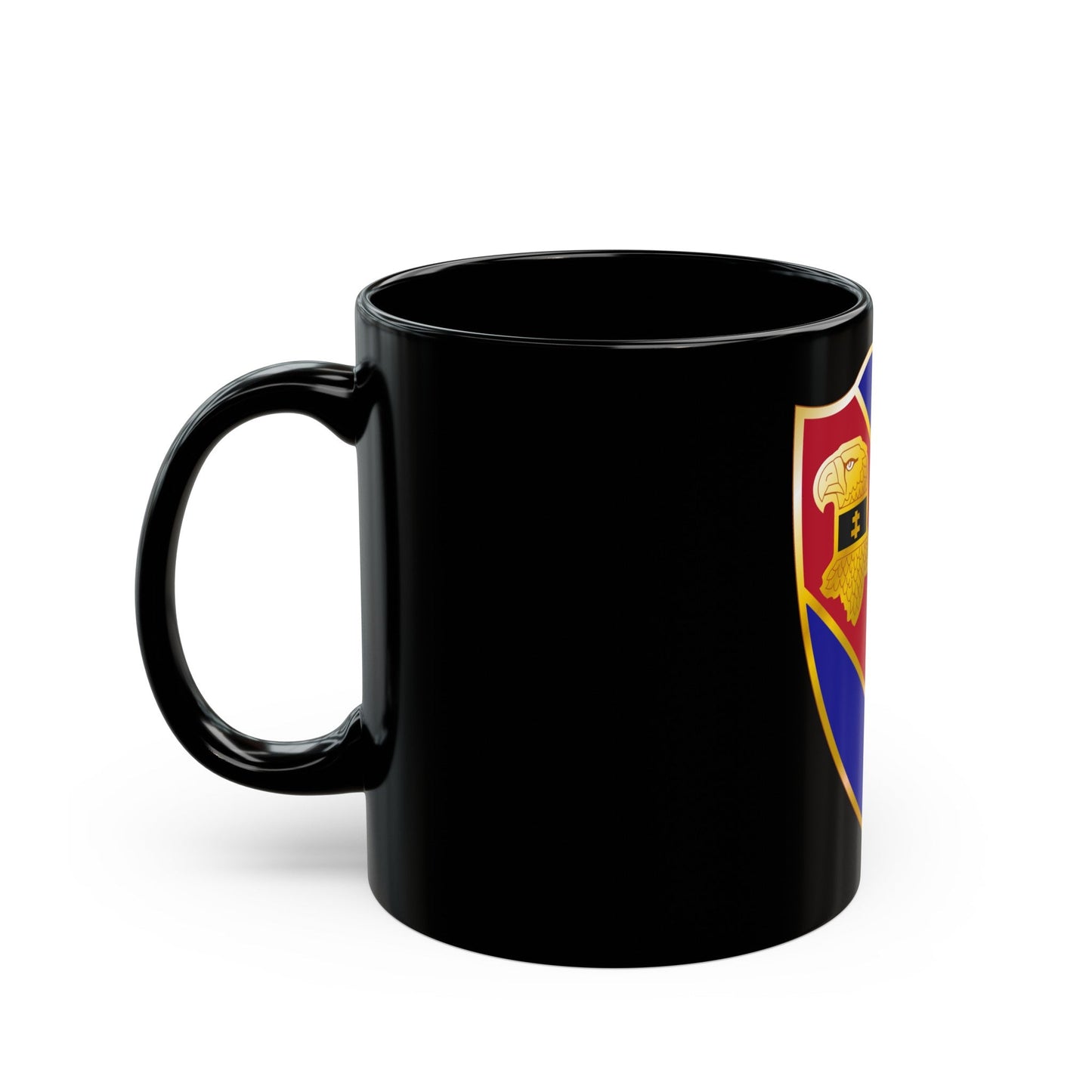 354th Infantry Regiment (U.S. Army) Black Coffee Mug-The Sticker Space