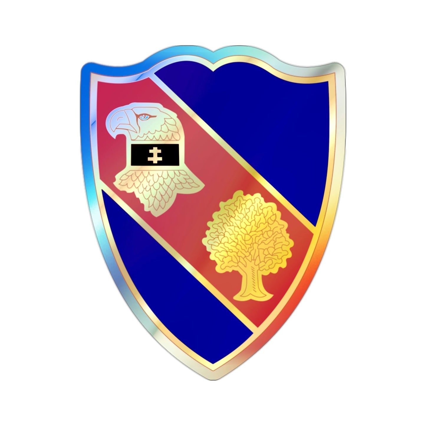 354th Infantry Regiment (U.S. Army) Holographic STICKER Die-Cut Vinyl Decal-2 Inch-The Sticker Space