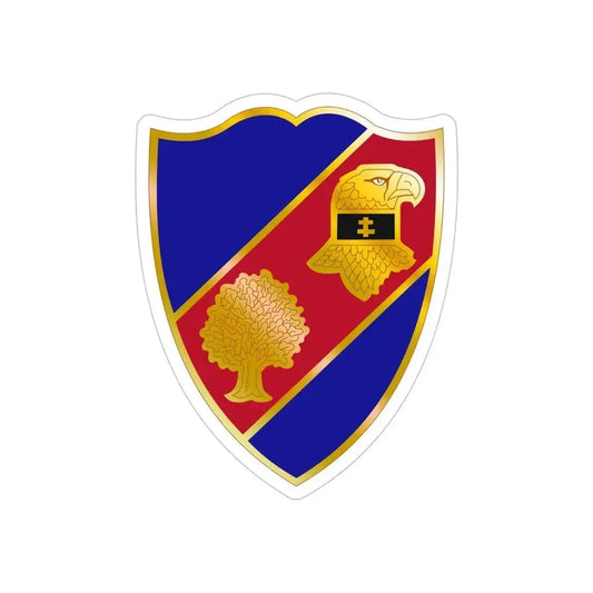 354th Infantry Regiment (U.S. Army) REVERSE PRINT Transparent Die-Cut STICKER 6 Inch Die-Cut Transparent - The Sticker Space