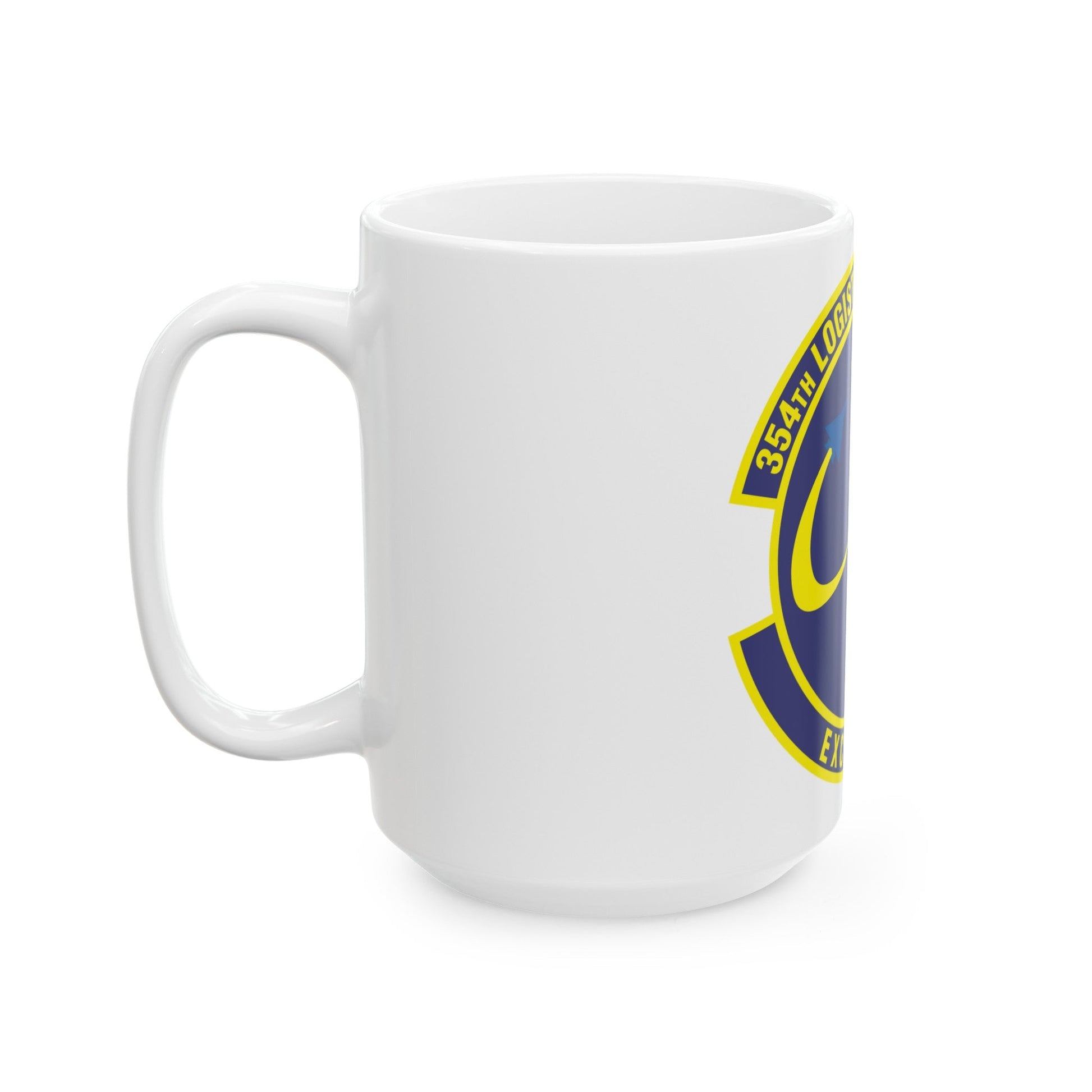 354th Logistics Support Squadron (U.S. Air Force) White Coffee Mug-The Sticker Space