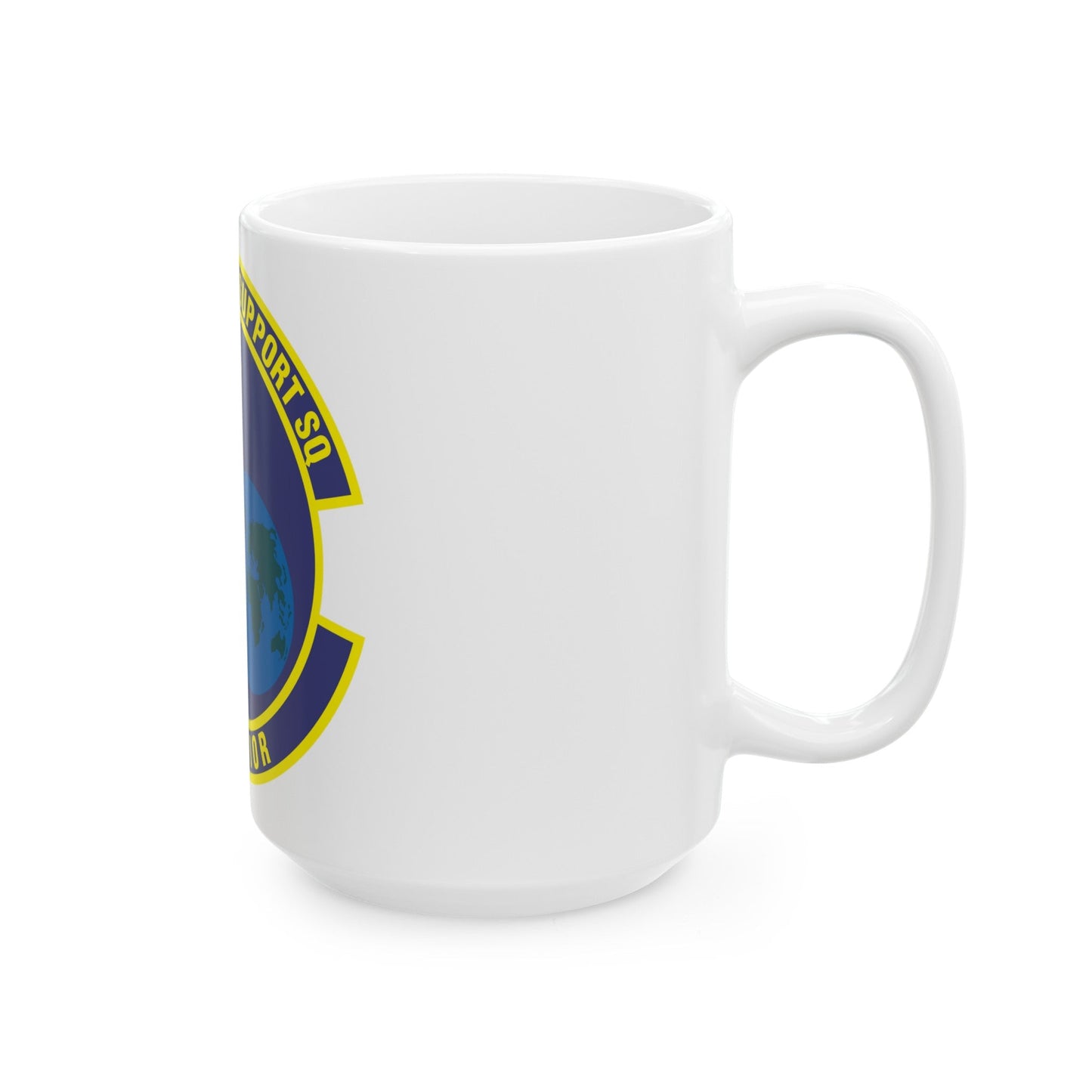 354th Logistics Support Squadron (U.S. Air Force) White Coffee Mug-The Sticker Space