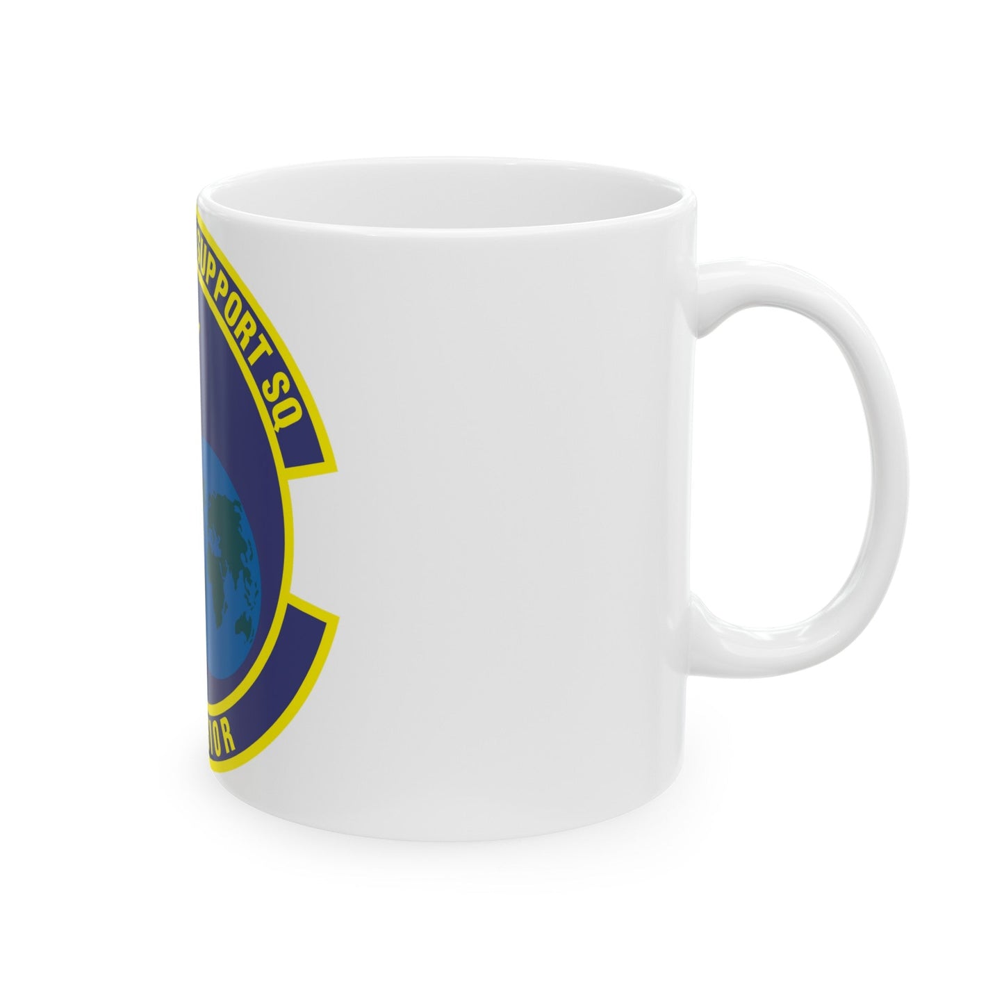 354th Logistics Support Squadron (U.S. Air Force) White Coffee Mug-The Sticker Space