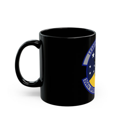 354th Operations Support Squadron (U.S. Air Force) Black Coffee Mug-The Sticker Space