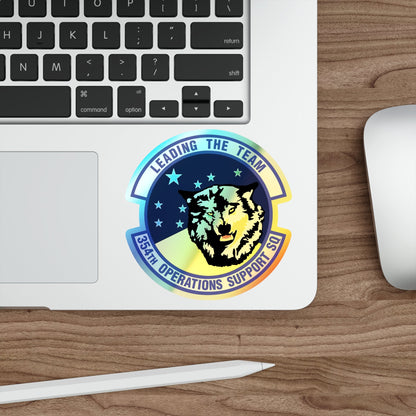 354th Operations Support Squadron (U.S. Air Force) Holographic STICKER Die-Cut Vinyl Decal-The Sticker Space