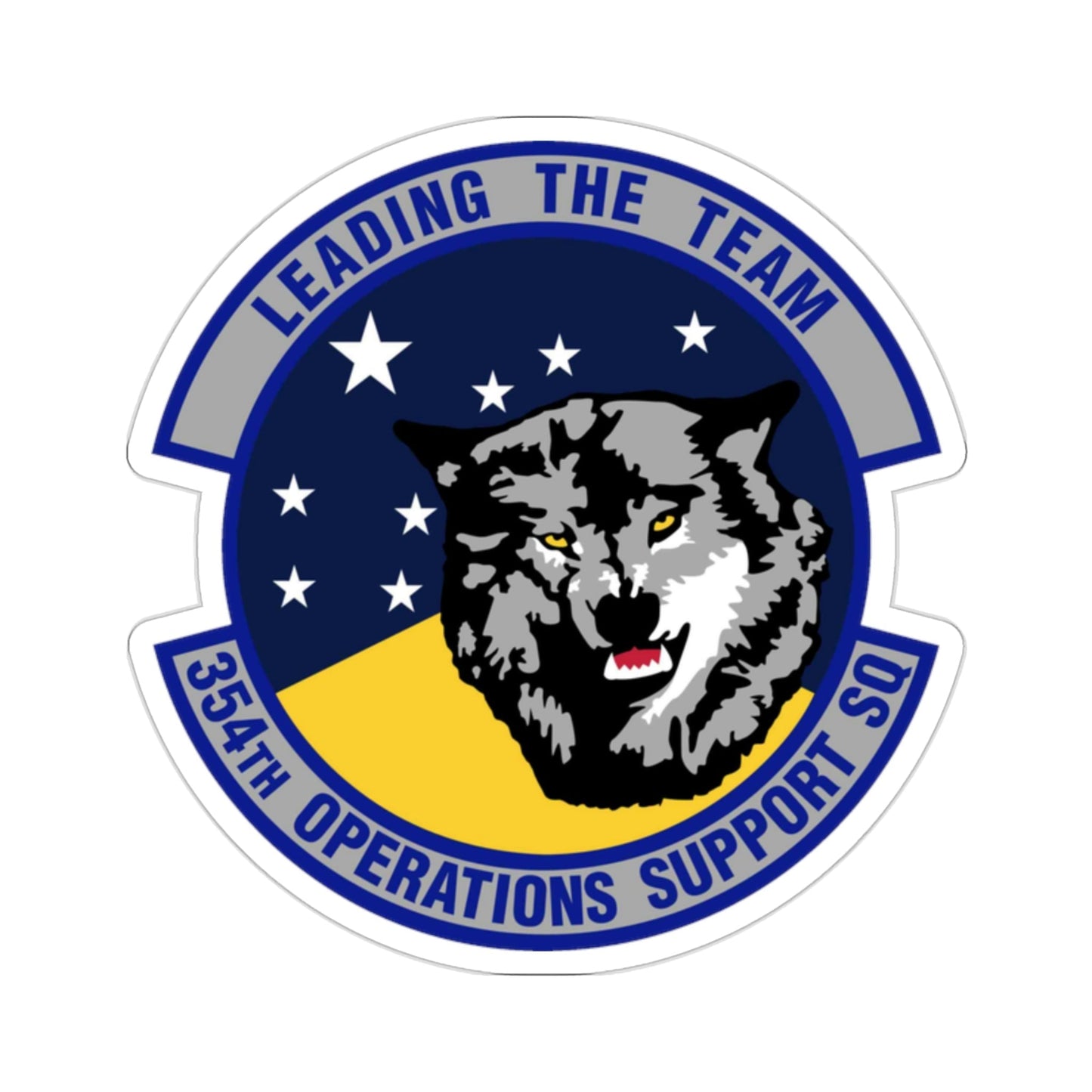 354th Operations Support Squadron (U.S. Air Force) STICKER Vinyl Die-Cut Decal-2 Inch-The Sticker Space