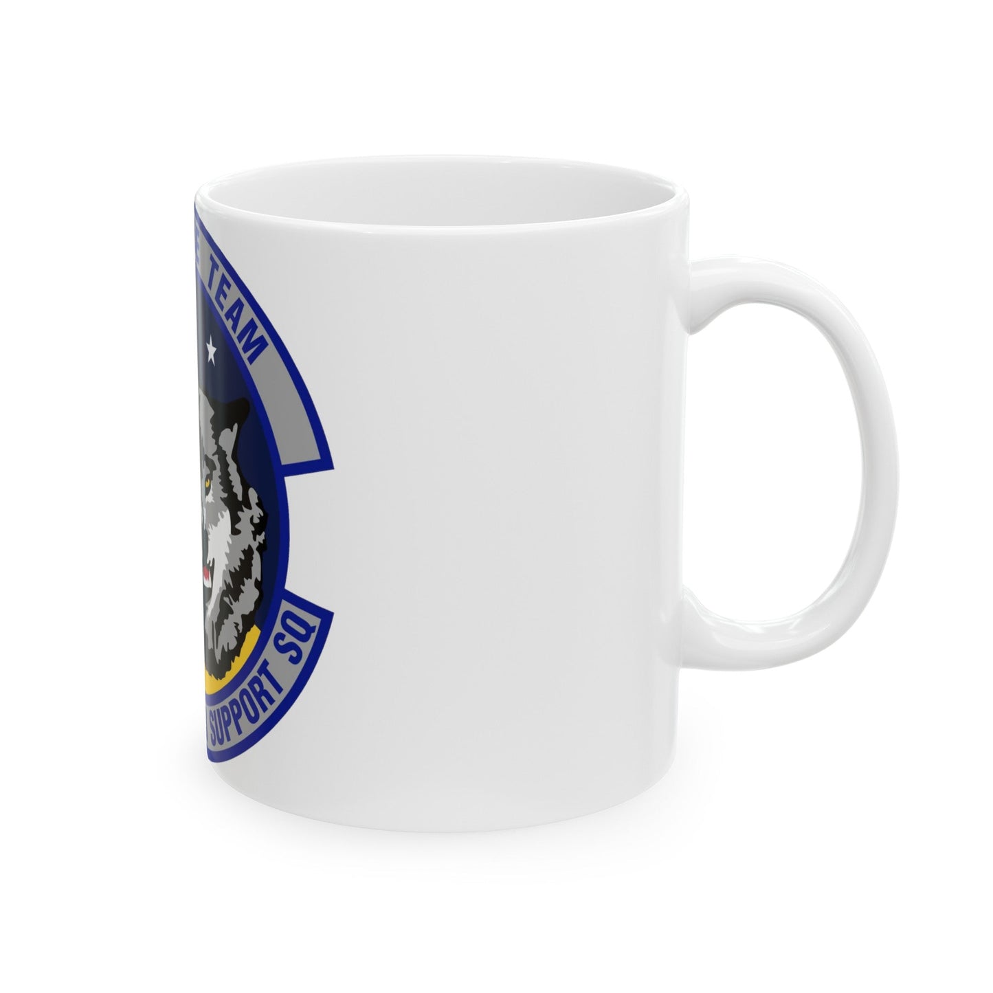 354th Operations Support Squadron (U.S. Air Force) White Coffee Mug-The Sticker Space