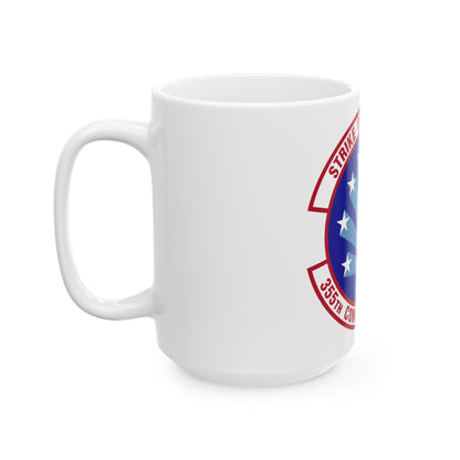 355 Communications Squadron ACC (U.S. Air Force) White Coffee Mug-The Sticker Space