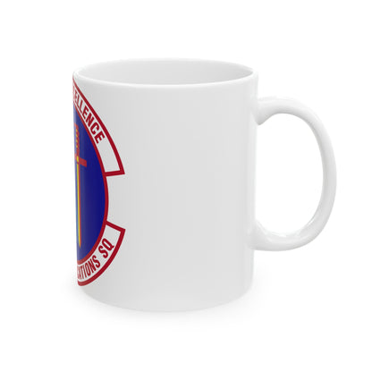 355 Communications Squadron ACC (U.S. Air Force) White Coffee Mug-The Sticker Space