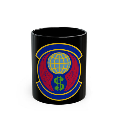 355 Comptroller Squadron ACC (U.S. Air Force) Black Coffee Mug-11oz-The Sticker Space