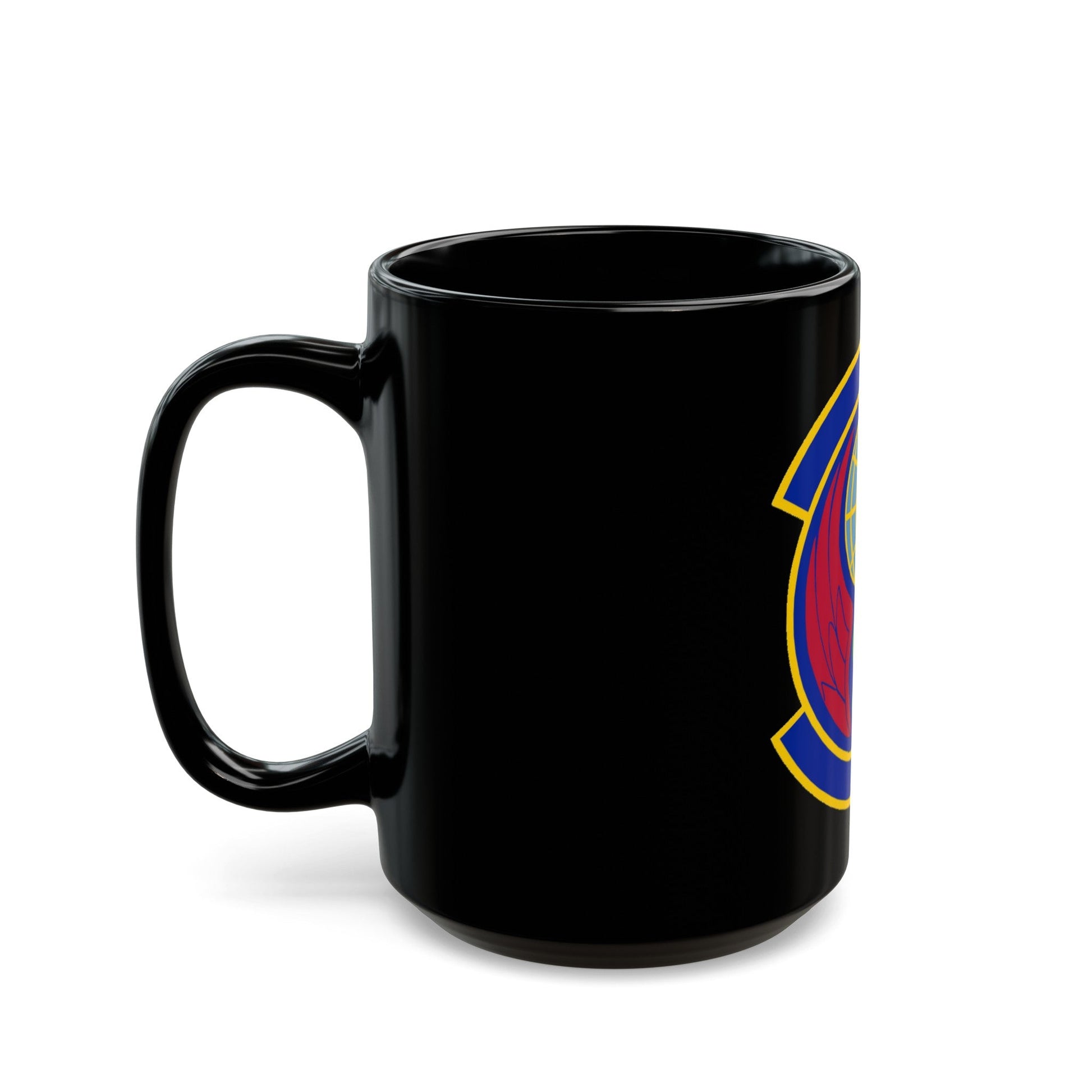 355 Comptroller Squadron ACC (U.S. Air Force) Black Coffee Mug-The Sticker Space