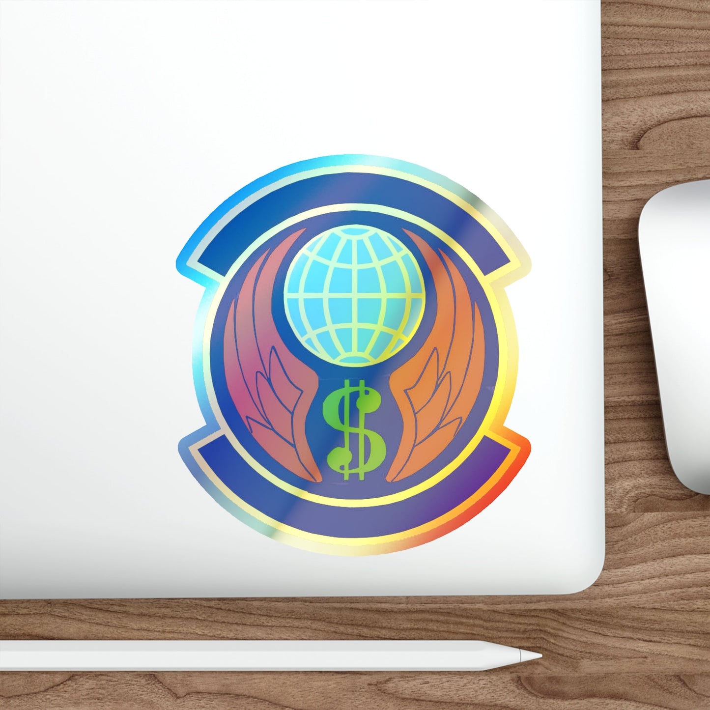 355 Comptroller Squadron ACC (U.S. Air Force) Holographic STICKER Die-Cut Vinyl Decal-The Sticker Space