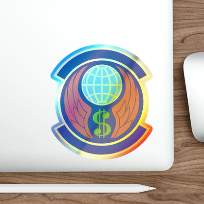 355 Comptroller Squadron ACC (U.S. Air Force) Holographic STICKER Die-Cut Vinyl Decal-The Sticker Space