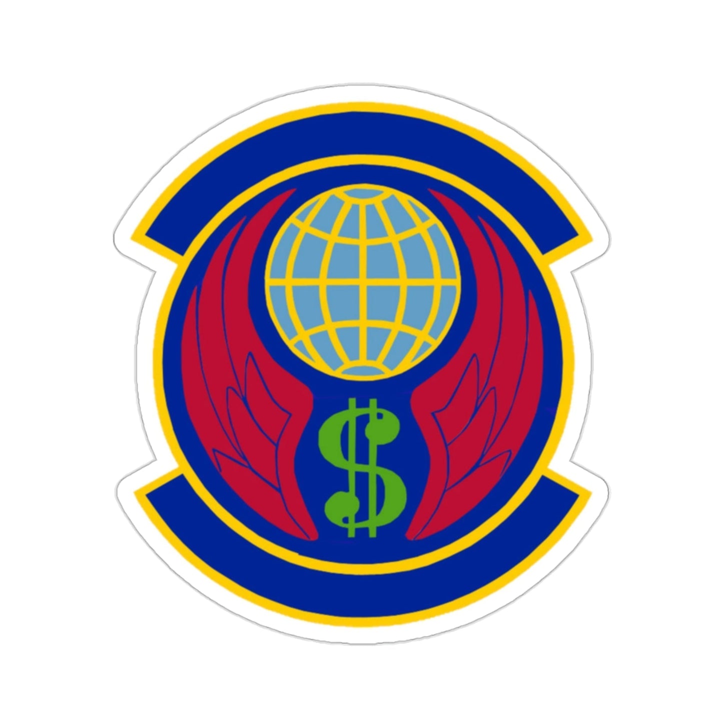 355 Comptroller Squadron ACC (U.S. Air Force) STICKER Vinyl Die-Cut Decal-2 Inch-The Sticker Space