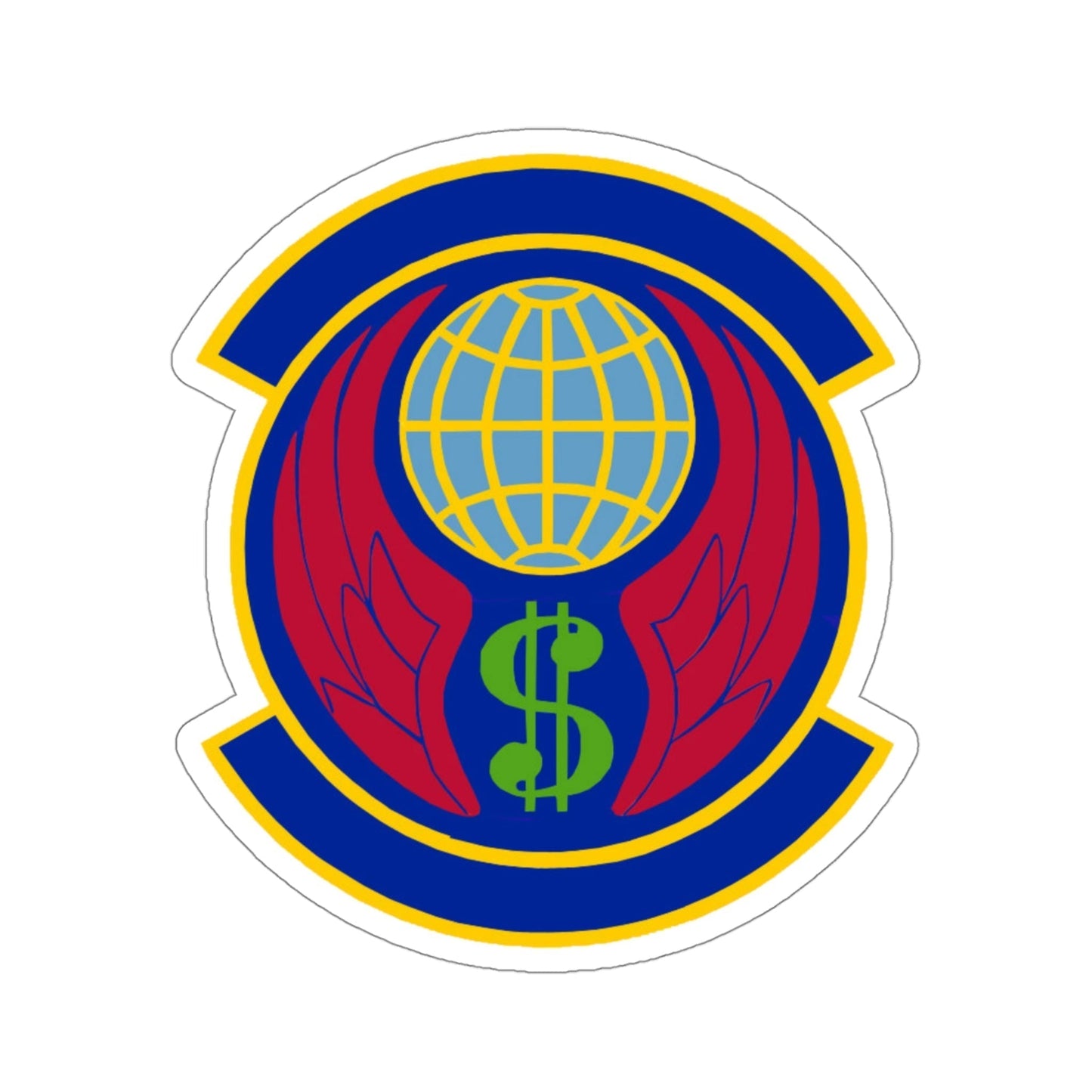 355 Comptroller Squadron ACC (U.S. Air Force) STICKER Vinyl Die-Cut Decal-4 Inch-The Sticker Space