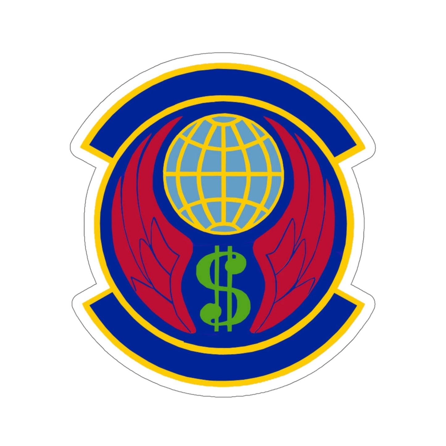 355 Comptroller Squadron ACC (U.S. Air Force) STICKER Vinyl Die-Cut Decal-5 Inch-The Sticker Space