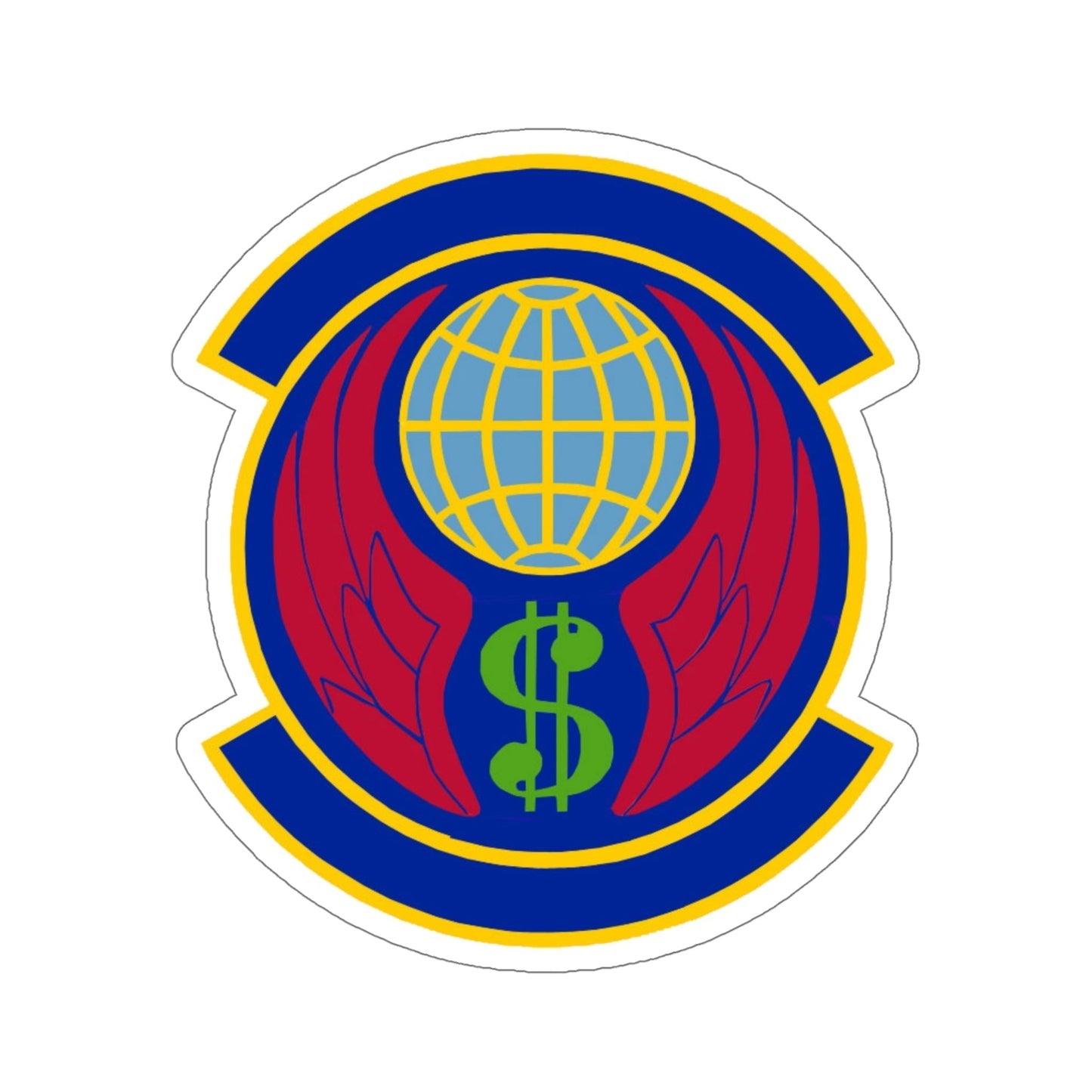 355 Comptroller Squadron ACC (U.S. Air Force) STICKER Vinyl Die-Cut Decal-6 Inch-The Sticker Space