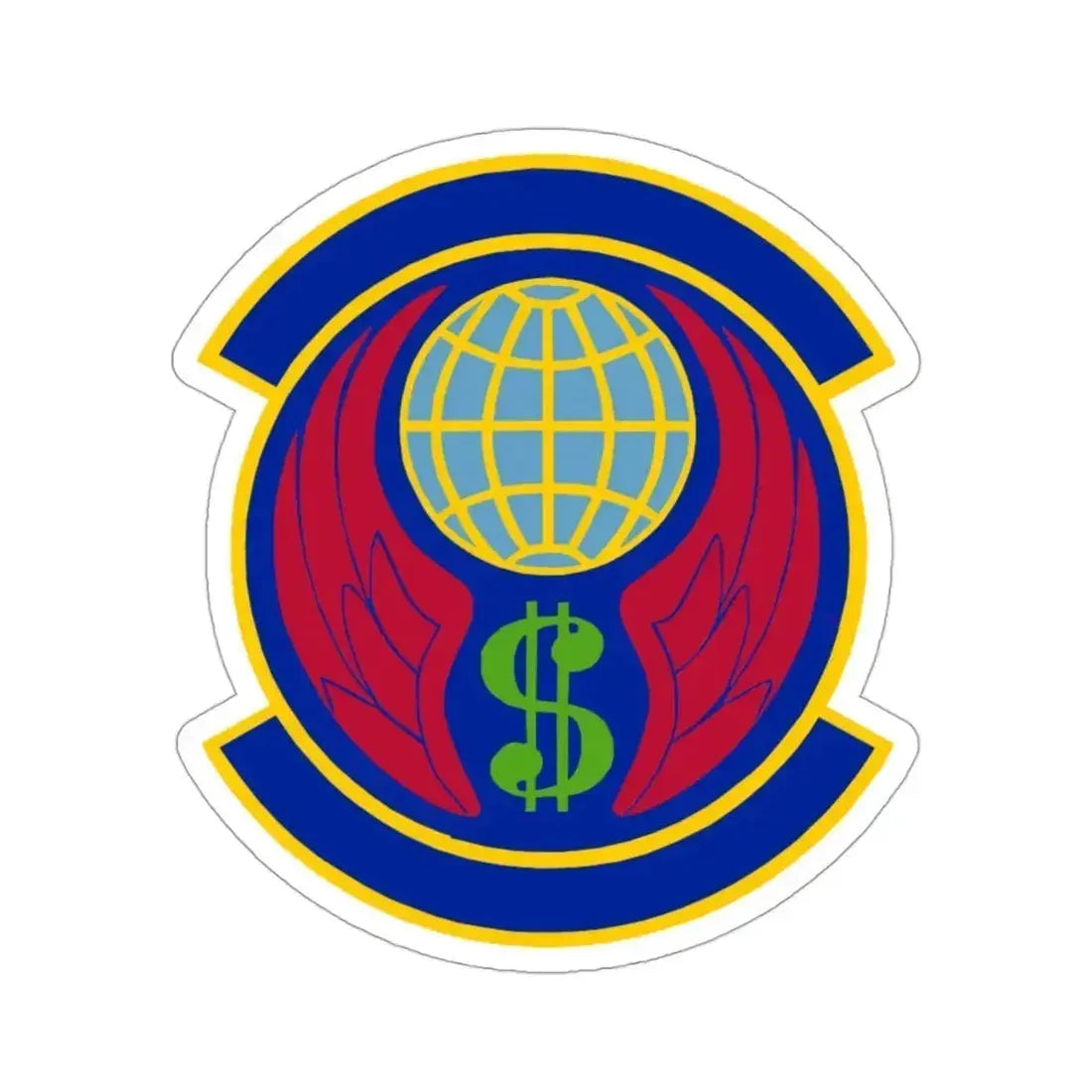 355 Comptroller Squadron ACC (U.S. Air Force) STICKER Vinyl Die-Cut Decal 3 Inch - The Sticker Space