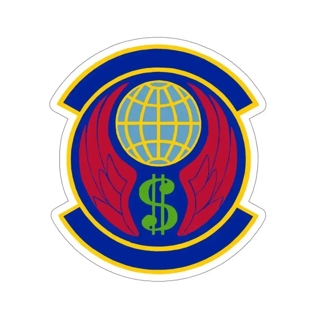355 Comptroller Squadron ACC (U.S. Air Force) STICKER Vinyl Die-Cut Decal 5 Inch - The Sticker Space
