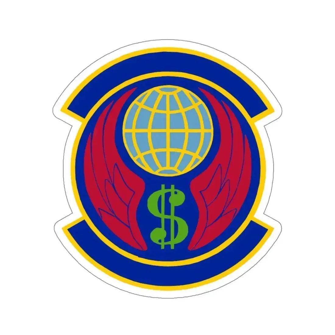 355 Comptroller Squadron ACC (U.S. Air Force) STICKER Vinyl Die-Cut Decal 6 Inch - The Sticker Space