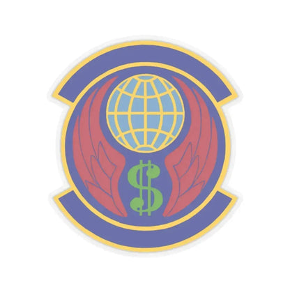 355 Comptroller Squadron ACC (U.S. Air Force) STICKER Vinyl Kiss-Cut Decal 3 Inch Transparent - The Sticker Space