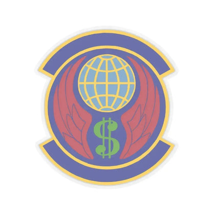 355 Comptroller Squadron ACC (U.S. Air Force) STICKER Vinyl Kiss-Cut Decal 6 Inch Transparent - The Sticker Space