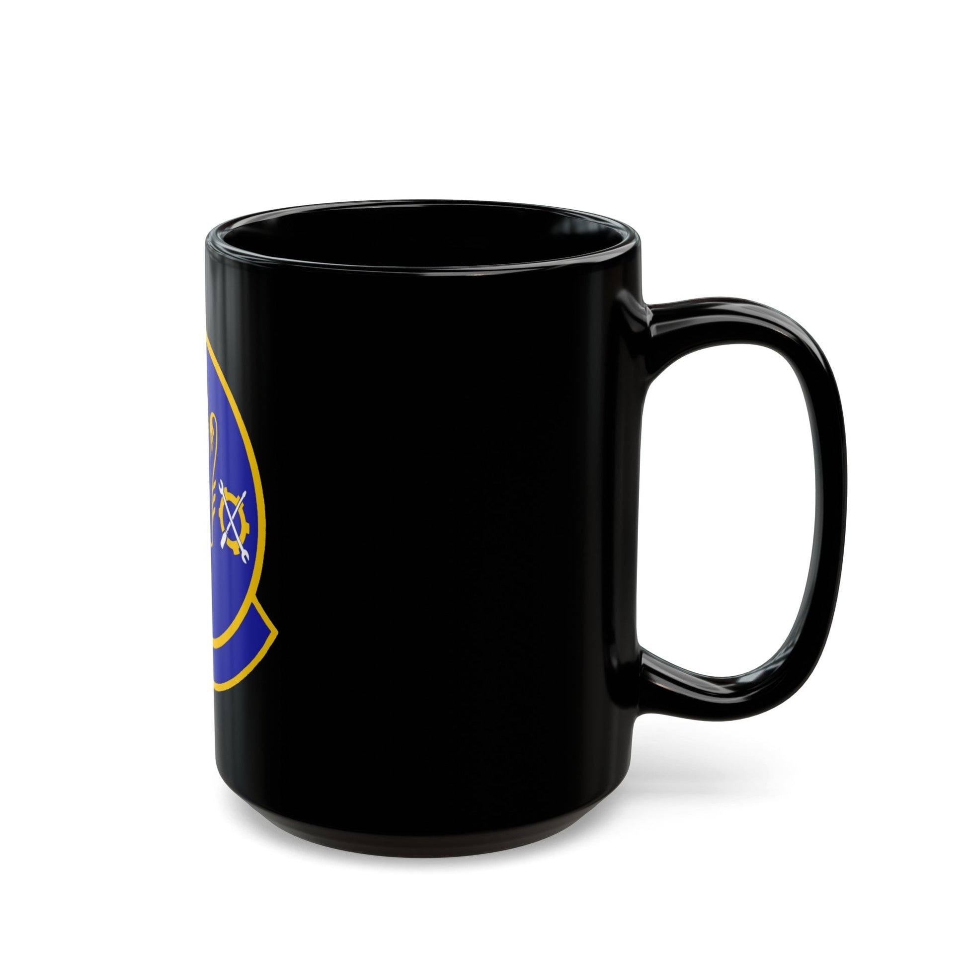 355 Equipment Maintenance Squadron ACC (U.S. Air Force) Black Coffee Mug-The Sticker Space