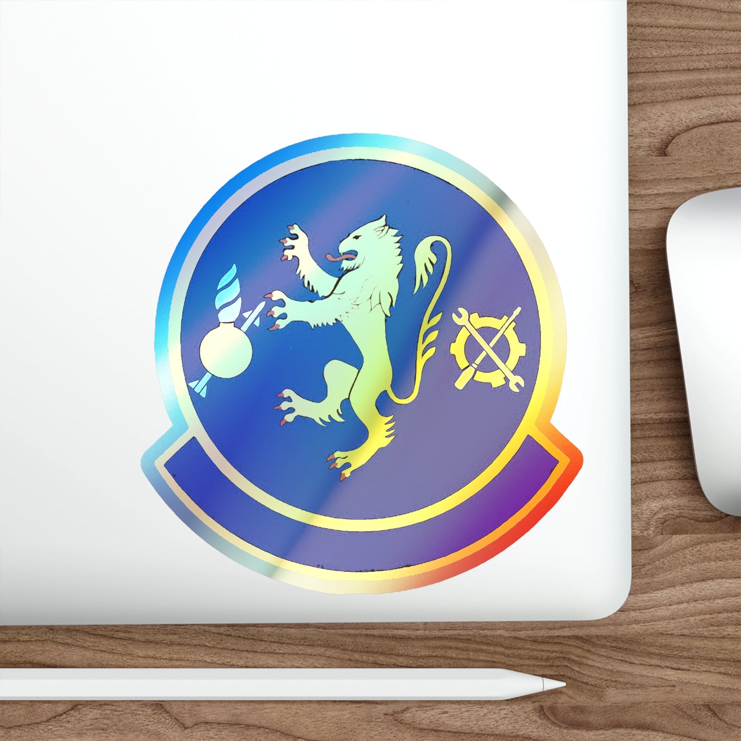 355 Equipment Maintenance Squadron ACC (U.S. Air Force) Holographic STICKER Die-Cut Vinyl Decal-The Sticker Space