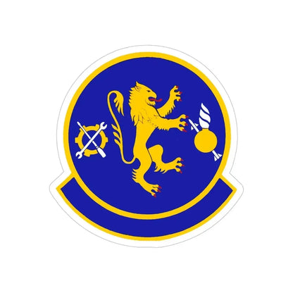 355 Equipment Maintenance Squadron ACC (U.S. Air Force) REVERSE PRINT Transparent Die-Cut STICKER - The Sticker Space