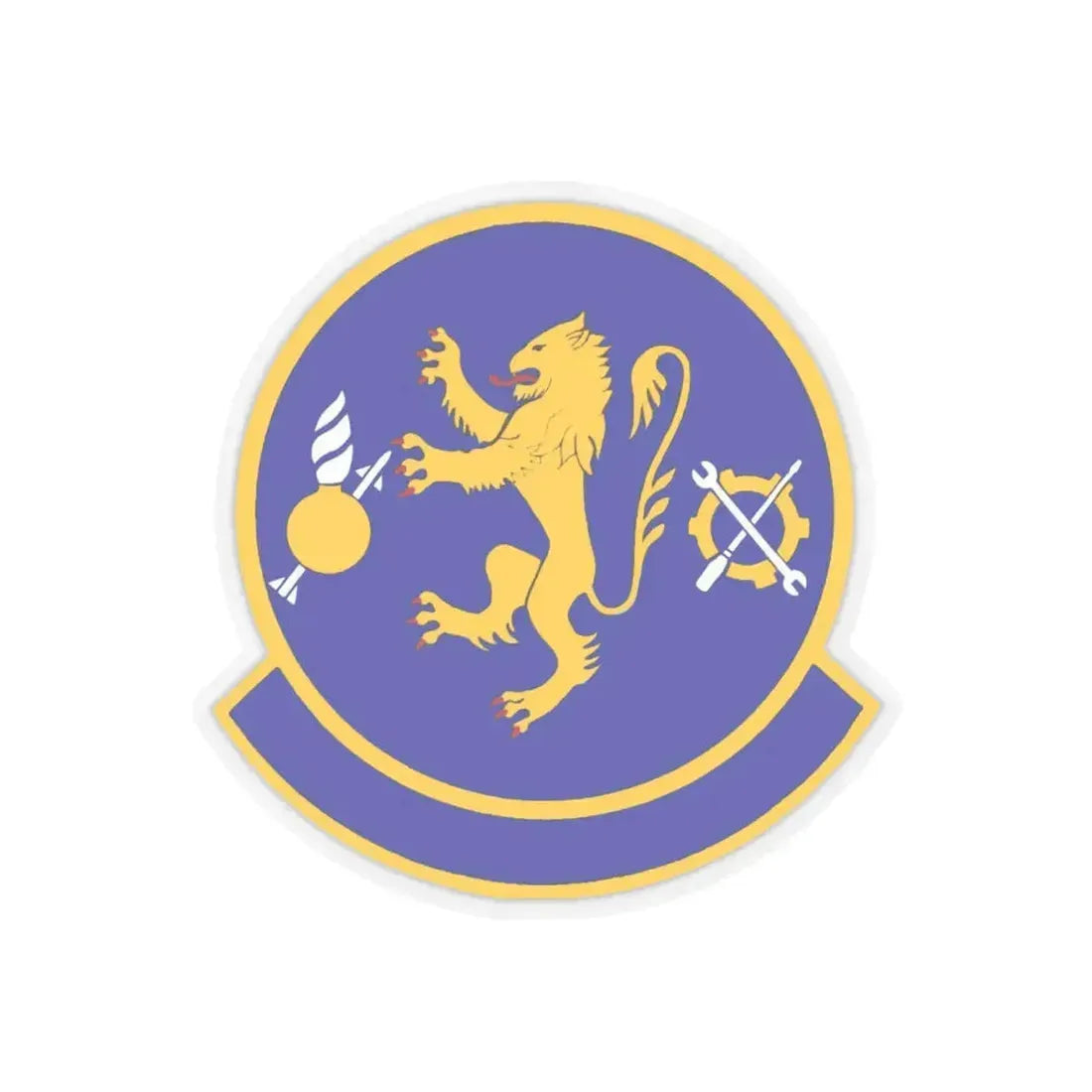 355 Equipment Maintenance Squadron ACC (U.S. Air Force) STICKER Vinyl Kiss-Cut Decal 6 Inch Transparent - The Sticker Space