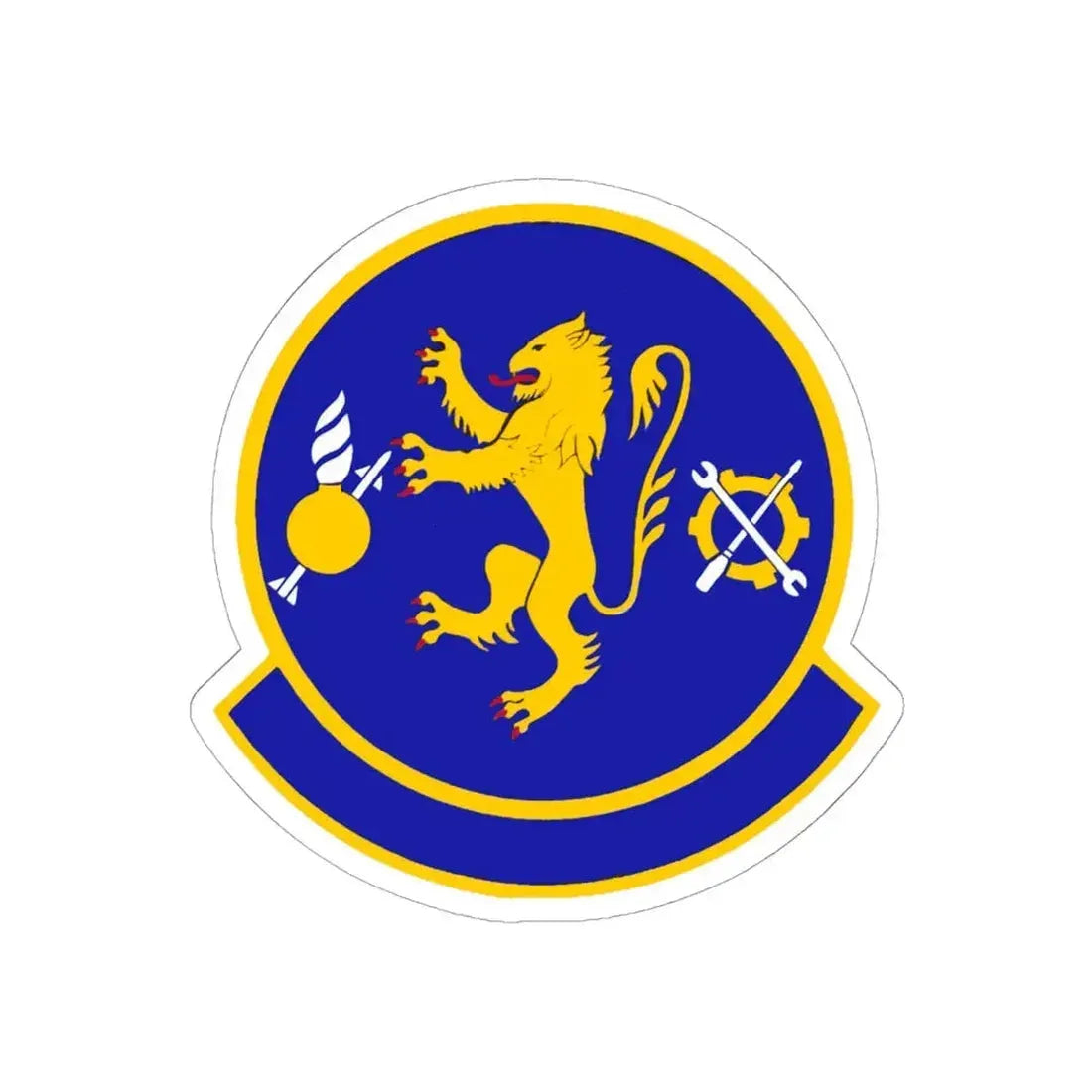 355 Equipment Maintenance Squadron ACC (U.S. Air Force) STICKER Vinyl Kiss-Cut Decal 6 Inch White - The Sticker Space