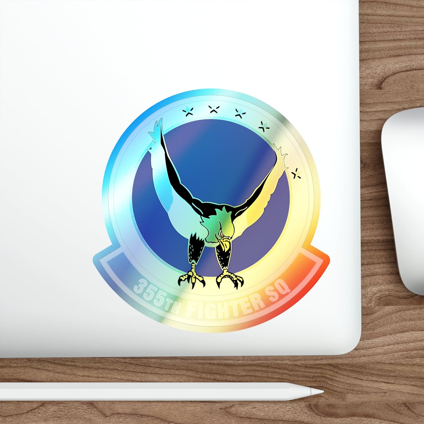 355 Fighter Squadron PACAF (U.S. Air Force) Holographic STICKER Die-Cut Vinyl Decal-The Sticker Space