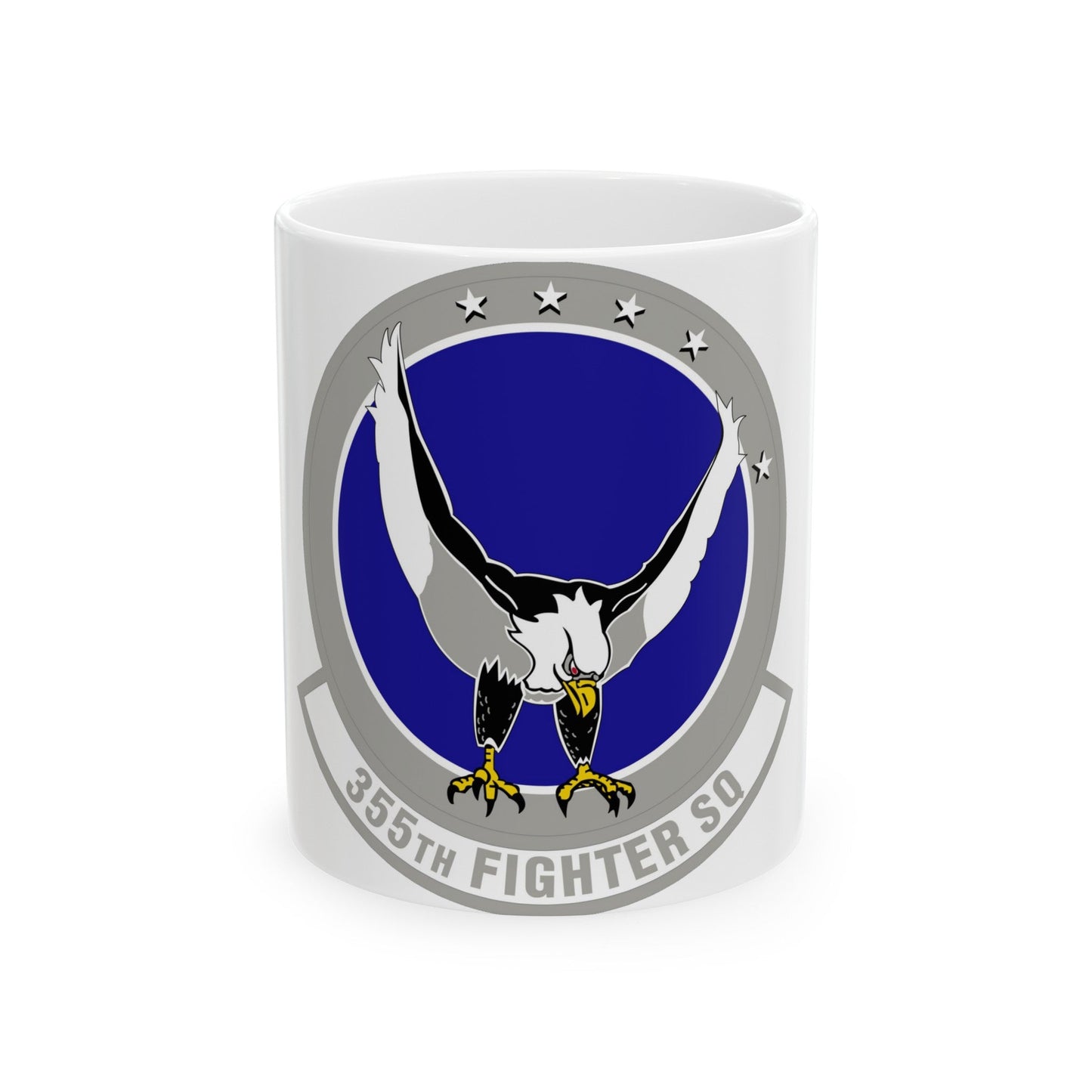 355 Fighter Squadron PACAF (U.S. Air Force) White Coffee Mug-11oz-The Sticker Space