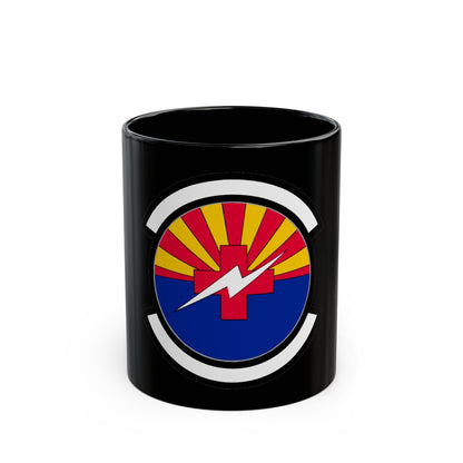 355 Healthcare Operations Squadron ACC (U.S. Air Force) Black Coffee Mug-11oz-The Sticker Space