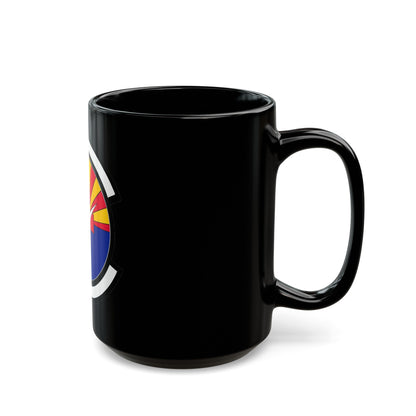 355 Healthcare Operations Squadron ACC (U.S. Air Force) Black Coffee Mug-The Sticker Space