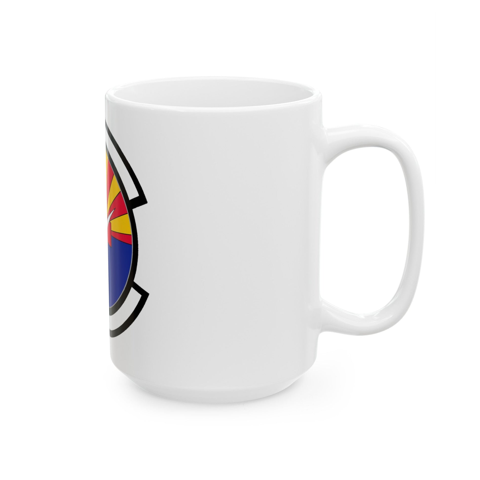 355 Healthcare Operations Squadron ACC (U.S. Air Force) White Coffee Mug-The Sticker Space