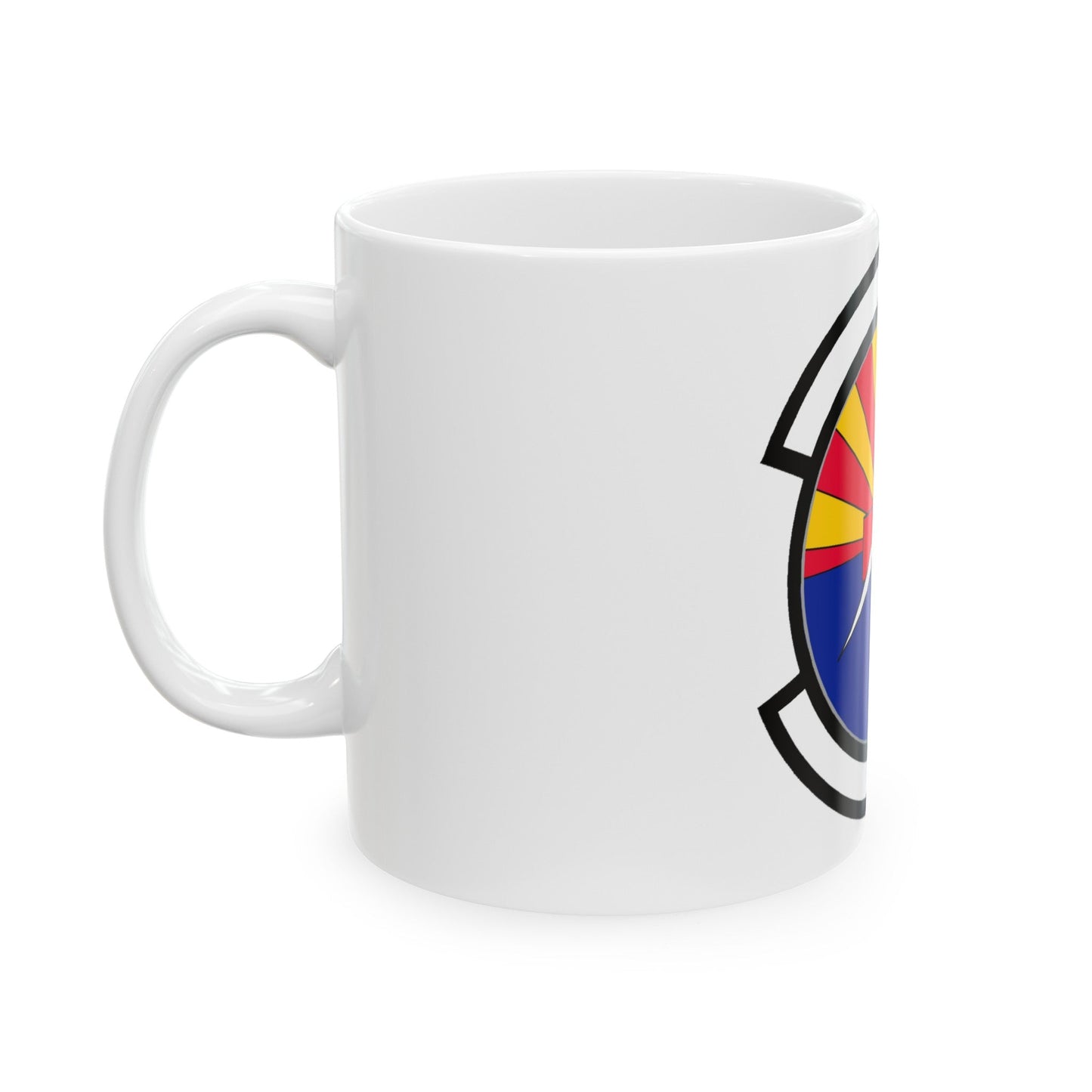 355 Healthcare Operations Squadron ACC (U.S. Air Force) White Coffee Mug-The Sticker Space